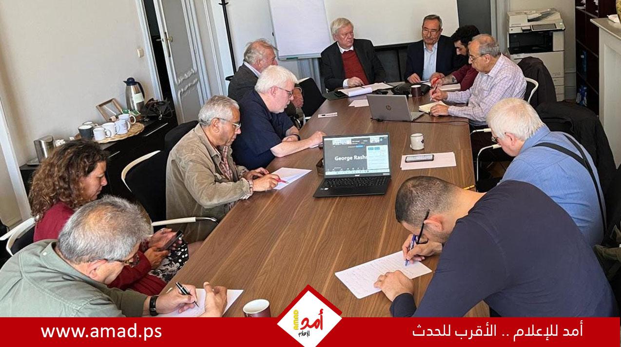 المبادرة الأوروبية الفلسطينية لمناهضة الأبارتهايد تعقد اجتماع موسعا استعداد للمؤتمر الدولي