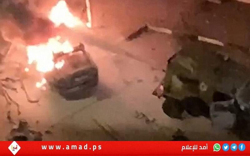 قوات الاحتلال تقتحم مدينة نابلس.. وتحاصر منزلا في مخيم بلاطة