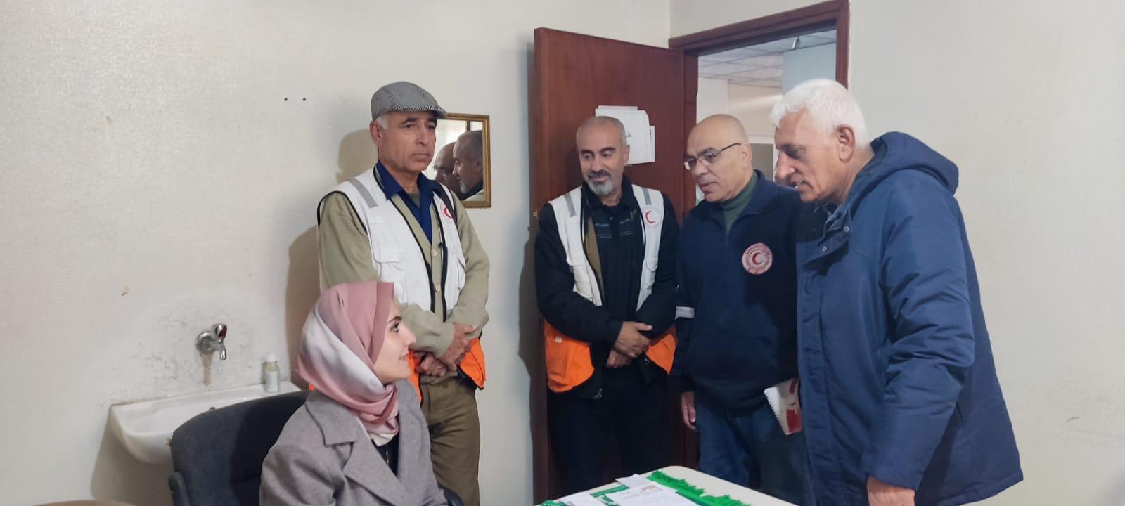 المدير التنفيذي للهلال الأحمر بقطاع غزة يقود جولة تفقدية لتعزيز خدمات الطوارئ في غزة والشمال