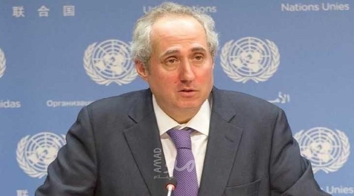 دوغاريك: الأمم المتحدة تناقش مع الولايات المتحدة مسألة إصدار تأشيرات للمسؤولين الفلسطينيين