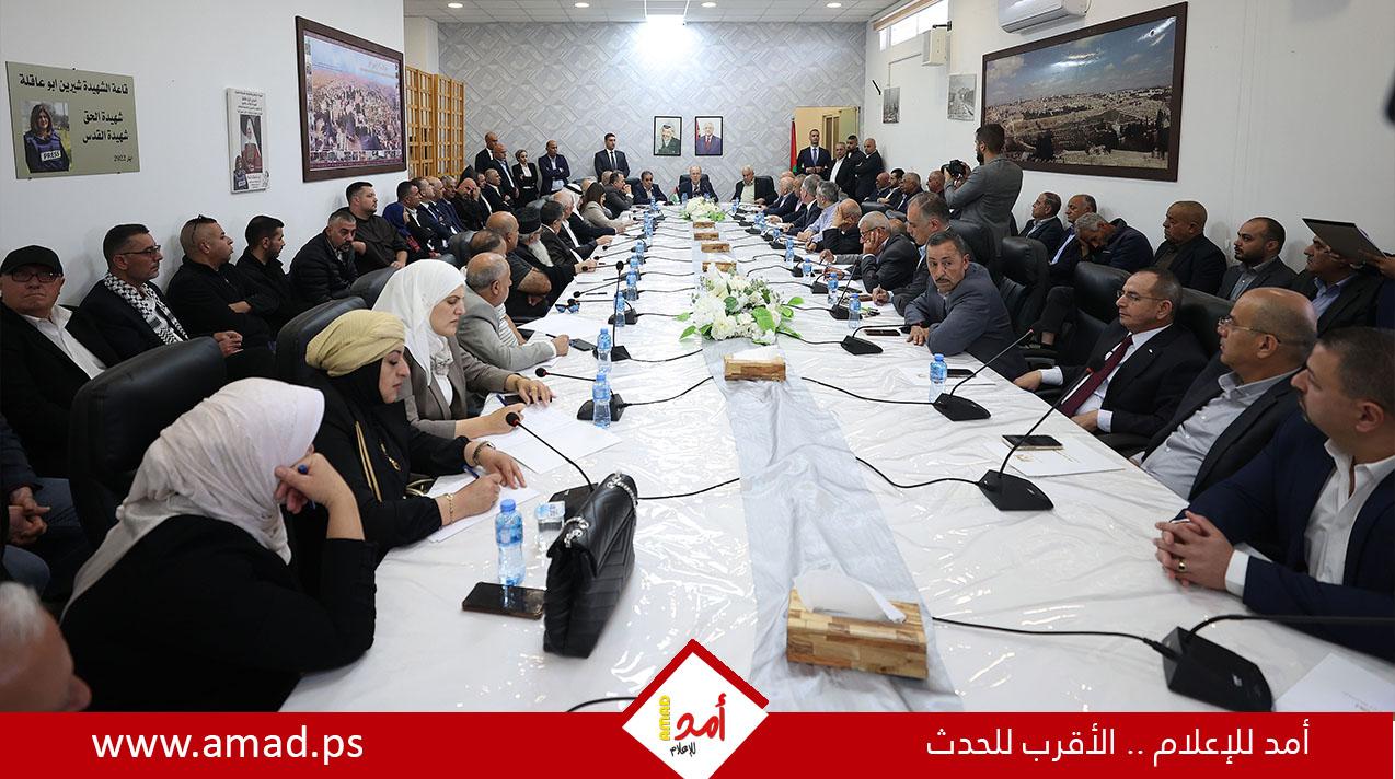 مصطفى: نبذل كافة الجهود لتحقيق الاستقرار الأمني والاقتصادي في الضفة ووقف العدوان على قطاع غزة