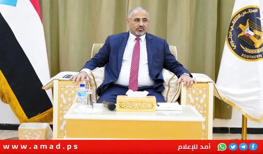 التحالف: عيدروس الزبيدي غادر عدن إلى إقليم أرض الصومال بمساعدة إماراتية