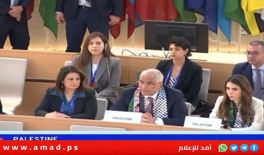 العمل الدولية ترفع مستوى تمثيل فلسطين الى "دولة مراقب..وخريشي يراه حق تاريخي