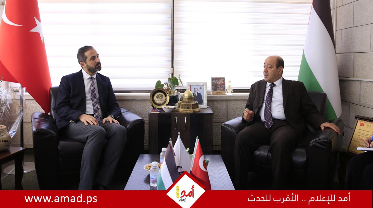 أبو زيد يبحث مع وكالة "تيكا" آفاق التعاون الاستراتيجي في مجالات التدريب والتطوير المؤسسي