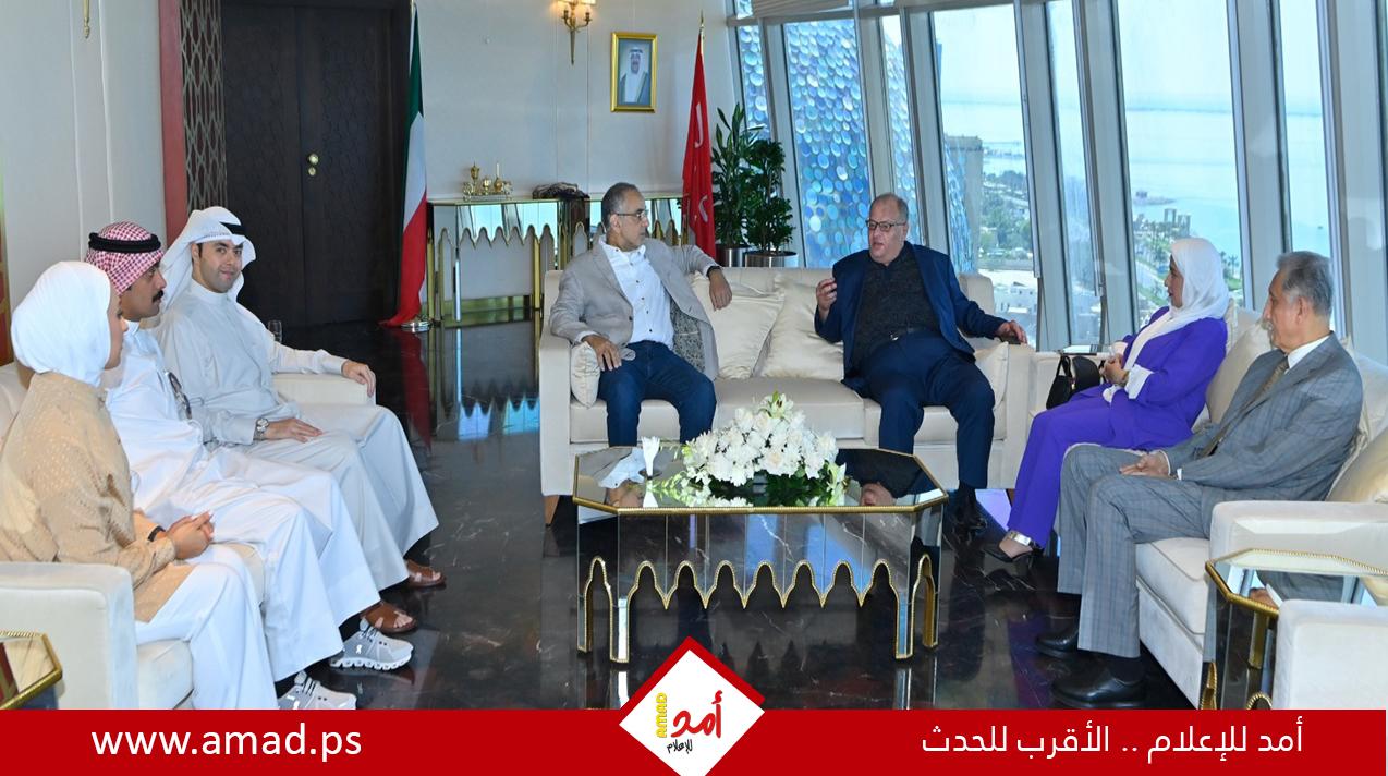 سماوي والجسار يؤكدان على أهمية تمتين الروابط الثقافية بين الأردن والكويت