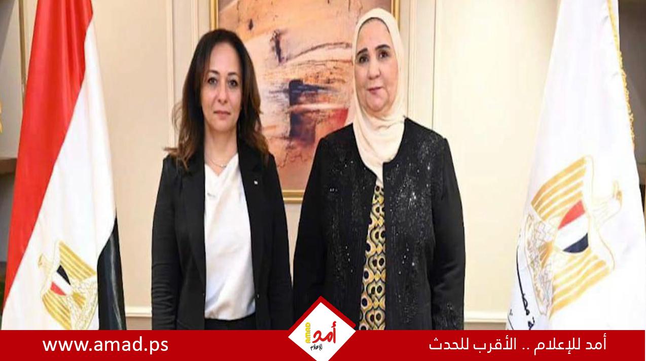 حمد تبحث مع القباج آلية التعاون من أجل زيادة المساعدات لقطاع غزة