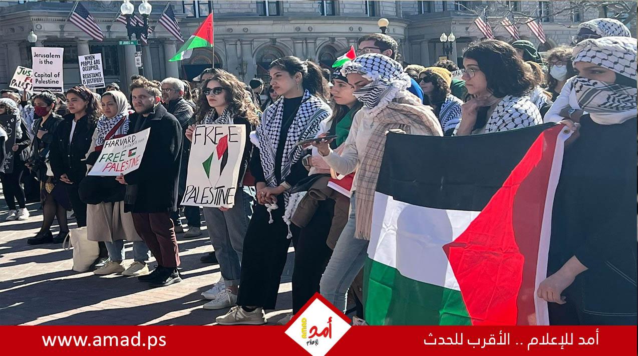 المئات يتظاهرون في الأرجنتين دعما للشعب الفلسطيني وتنديدا بالإبادة الجماعية في غزة