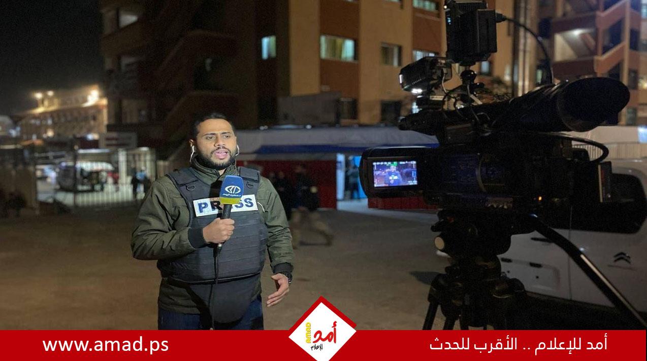 استشهاد الصحفي محمد منصور في قصف إسرائيلي على خانيونس