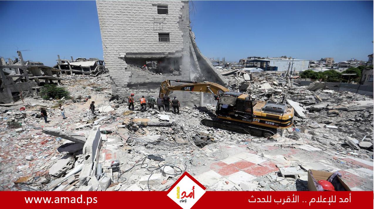 غزة: انتشال رفات 99 شهيدا من تحت أنقاض منزل لعائلتي أبو شريعة والحساينة في حي الصبرة