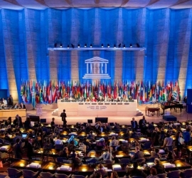 المجلس التنفيذي لمنظمة اليونسكو يعتمد قرارا لصالح دولة فلسطين