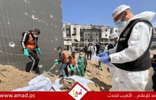 غزة: انتشال 30 جثة أخفاها الجيش الإسرائيلي في مقبرتين بمستشفى الشفاء