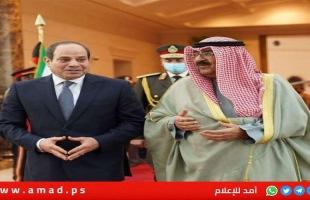الرئيس المصري وأمير الكويت يؤكدان ضرورة التوصل لوقف فوري ودائم لإطلاق النار في غزة