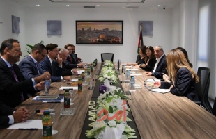 الشيخ يبحث مع مسؤولين أوروبيين جهود وقف العدوان على قطاع غزة والضفة