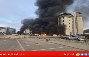 قصف صاروخي إيراني على بئر السبع ويلحق دمارا في أبنية بينها مايكروسوف- فيديو وصور