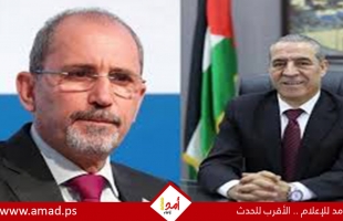 الصفدي والشيخ: مستقبل قطاع غزة يجب أن يستند على وحدته مع الضفة الغربية