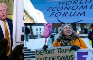 زيورخ: مظاهرات ضد منتدى دافوس ومشاركة "المختل" ترامب - فيديو