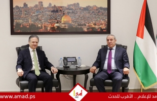 الشيخ يستقبل القنصل الإسباني لدى دولة فلسطين