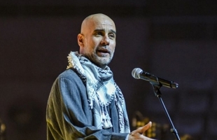 مرتديا الكوفية..غوارديولا: "تركنا أطفال فلسطين وحدهم ولن نصمت على القتل" - فيديو