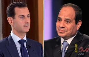 السيسي والأسد يشددان على الرفض التام لمحاولات تصفية القضية الفلسطينية