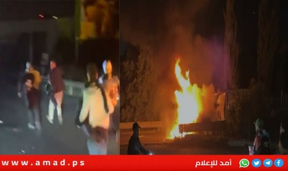 فوضى وحرق سيارة "يونيفيل" على طريق مطار بيروت..والجيش اللبناني يحذر- فيديو