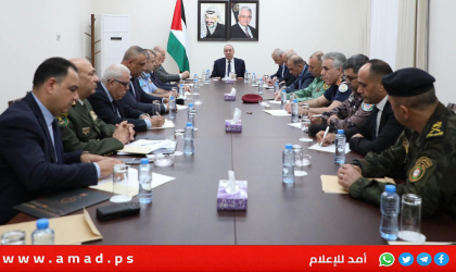 الشيخ يبحث مع قادة الأجهزة الأمنية آخر التطورات السياسية والأمنية