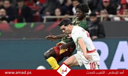 المغرب إلى قبل نهائي أمم أفريقيا بعد الفوز على الكاميرون بهدفين نظيفين