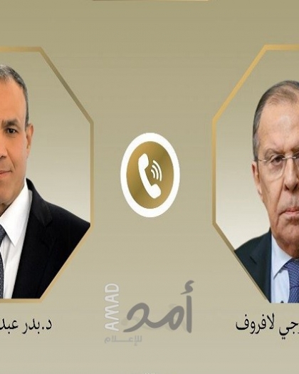 عبد العاطي ولافروف يبحثان الوضع الإقليمي وخطة مصر لإعمار غزة