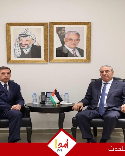 الشيخ يستقبل الممثل الخاص لوزير الخارجية الروسي لعملية السلام