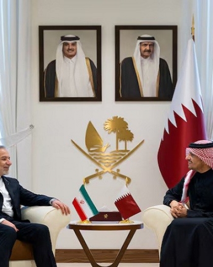 عراقجي يتصل مع وزير خاجية قطر وبحث تطورات التصعيد الراهن